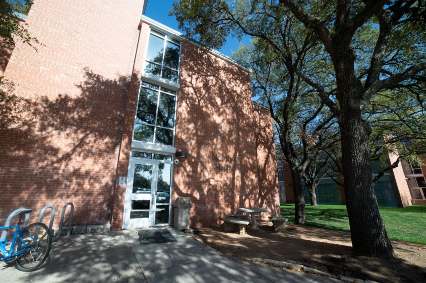 exterior view of the North Hall main entrance