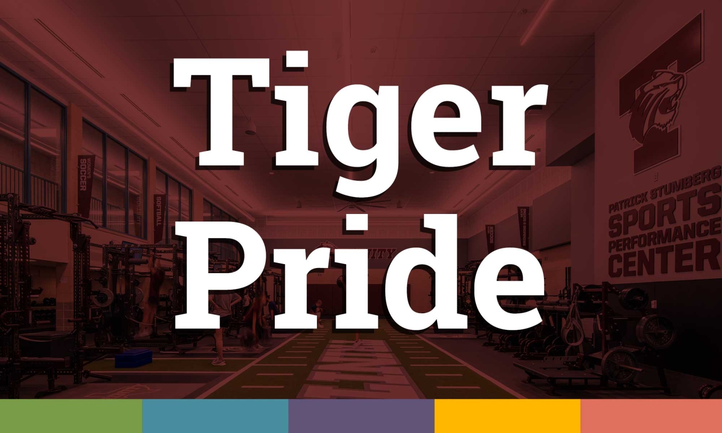 Tiger Pride newsletter header