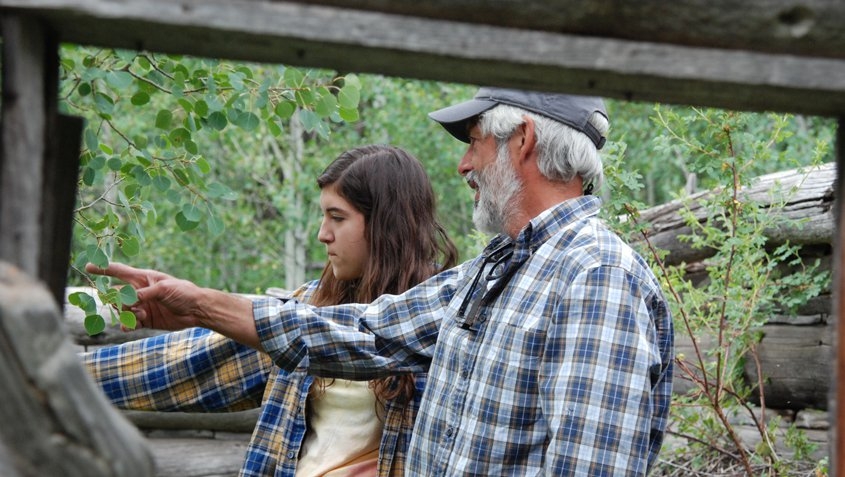 Trinity Student At Lonesome Ranch